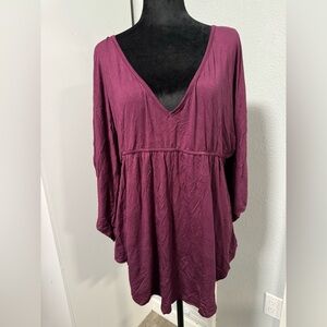 Sheilay Burgundy Tunic - NWT